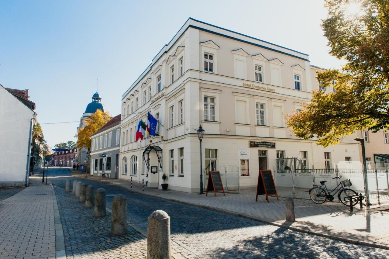 Hotel & Restaurant "Deutscher Kaiser" Perleberg Exterior foto